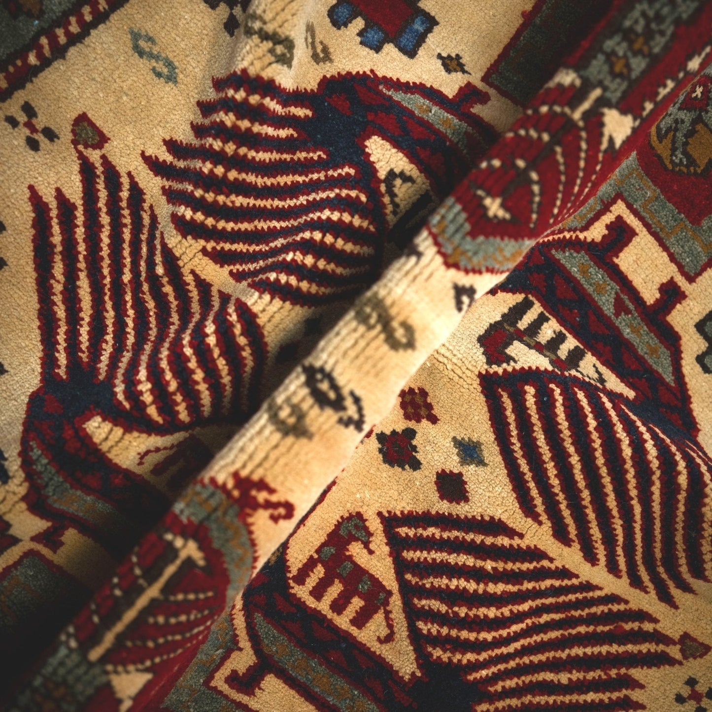 Egyptian Handmade Rug #53 - 129*170cm - Image 5