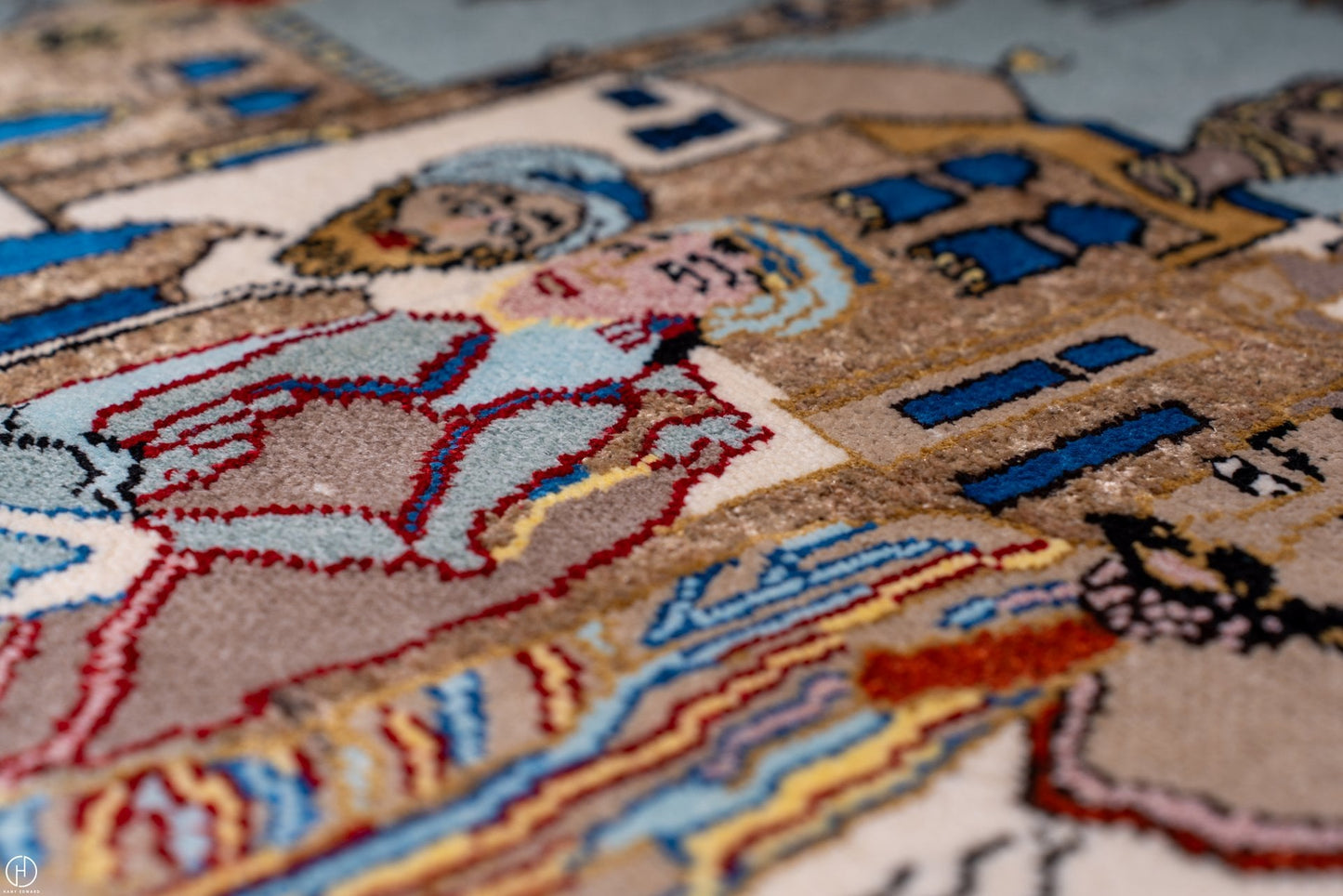 Egyptian Handmade Rug #14 - 110*140cm - Image 6