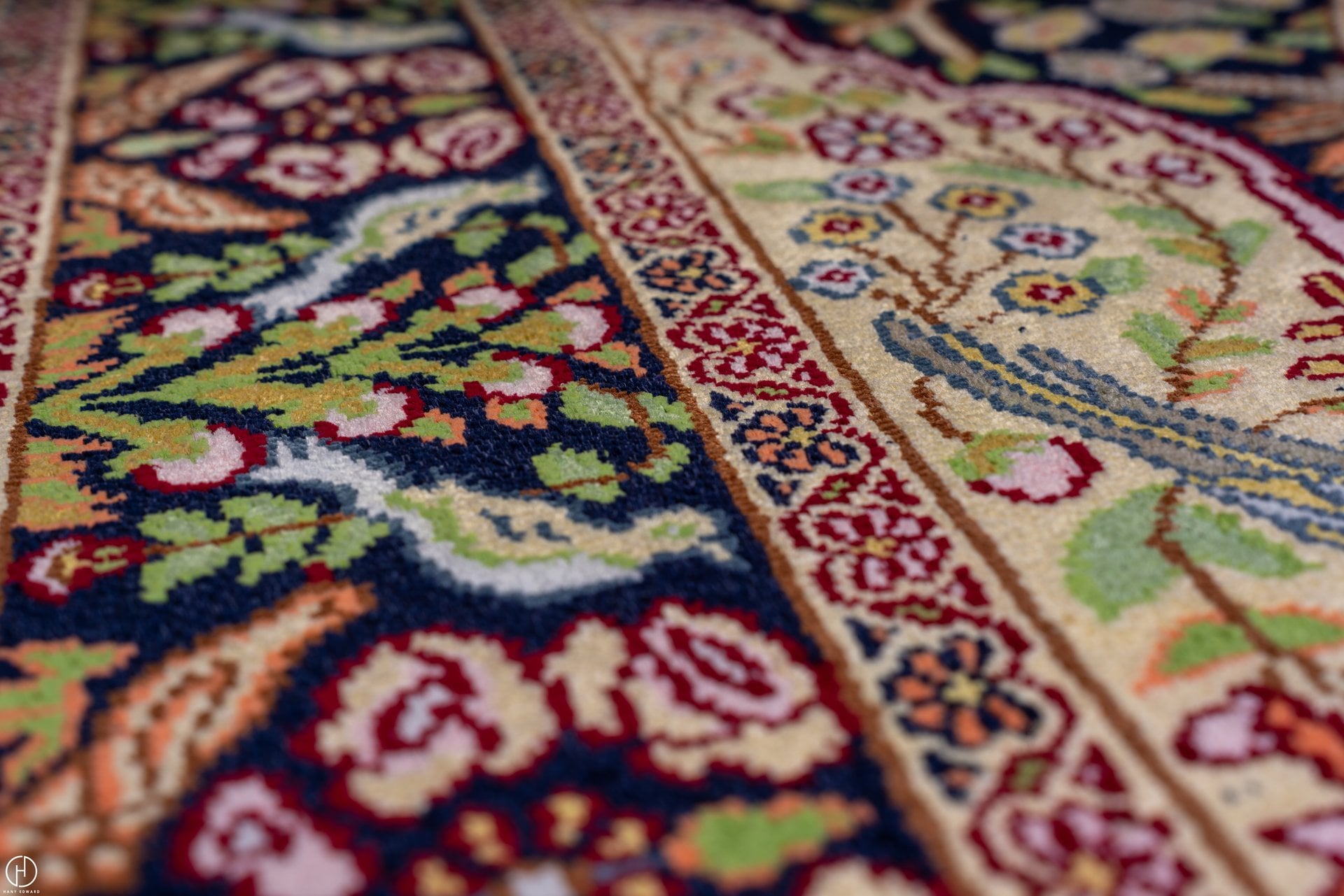 Egyptian Handmade Rug #16 - 1*1.43cm - Image 7