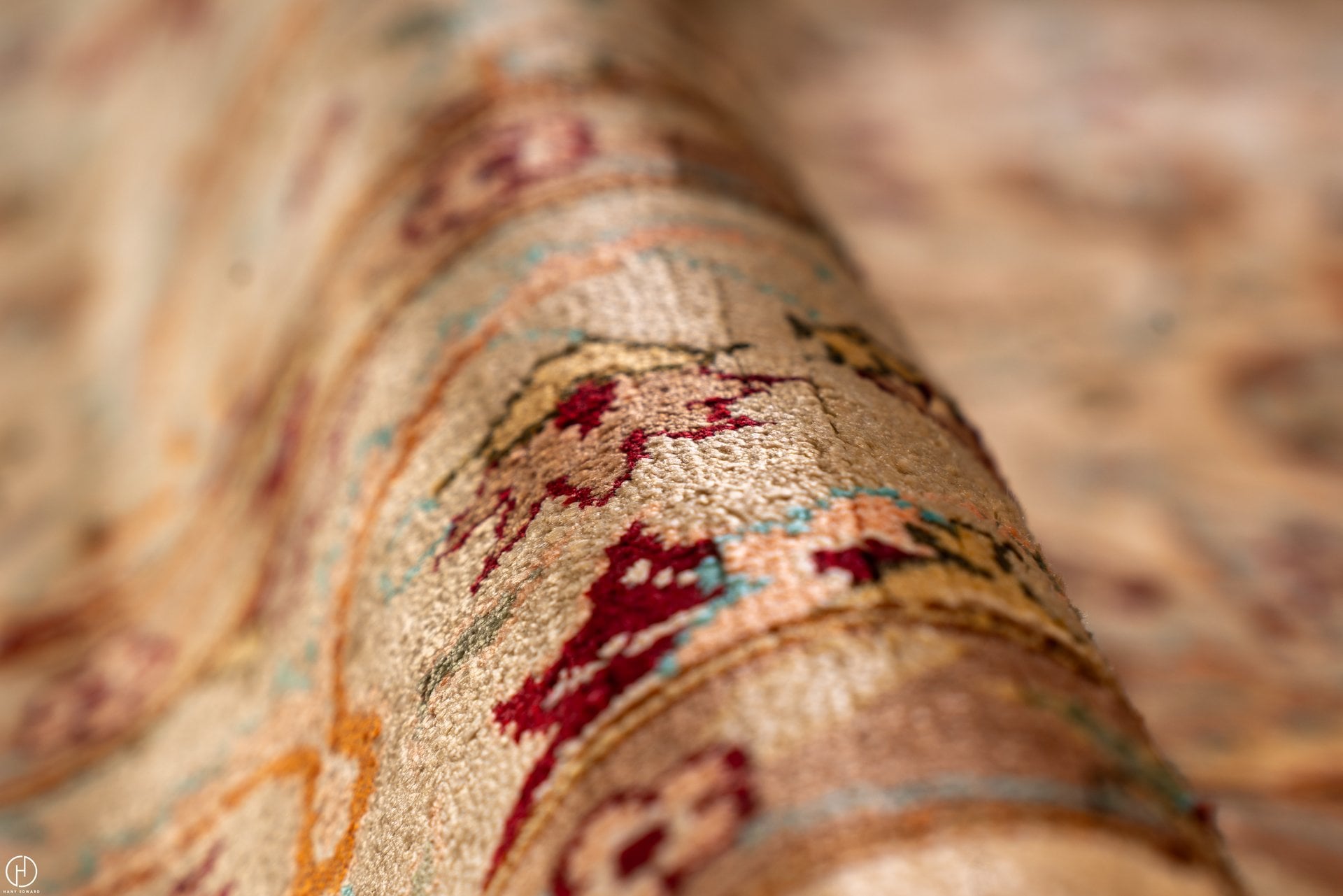 Egyptian Handmade Rug #26 - 103*200cm - Image 7