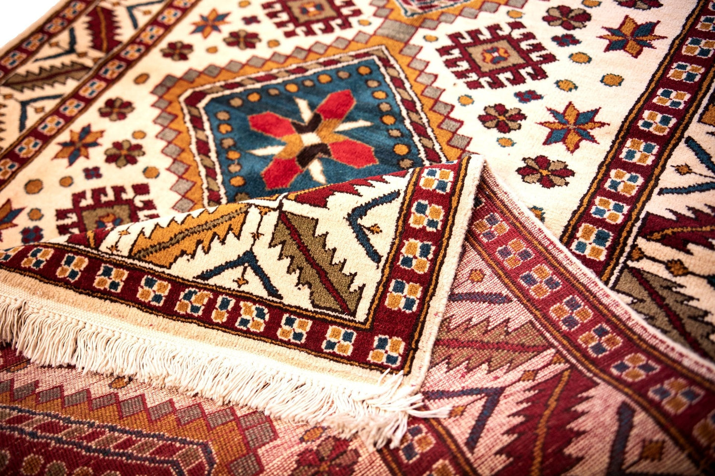 Egyptian Handmade Rug #33 - 136*198cm - Image 2