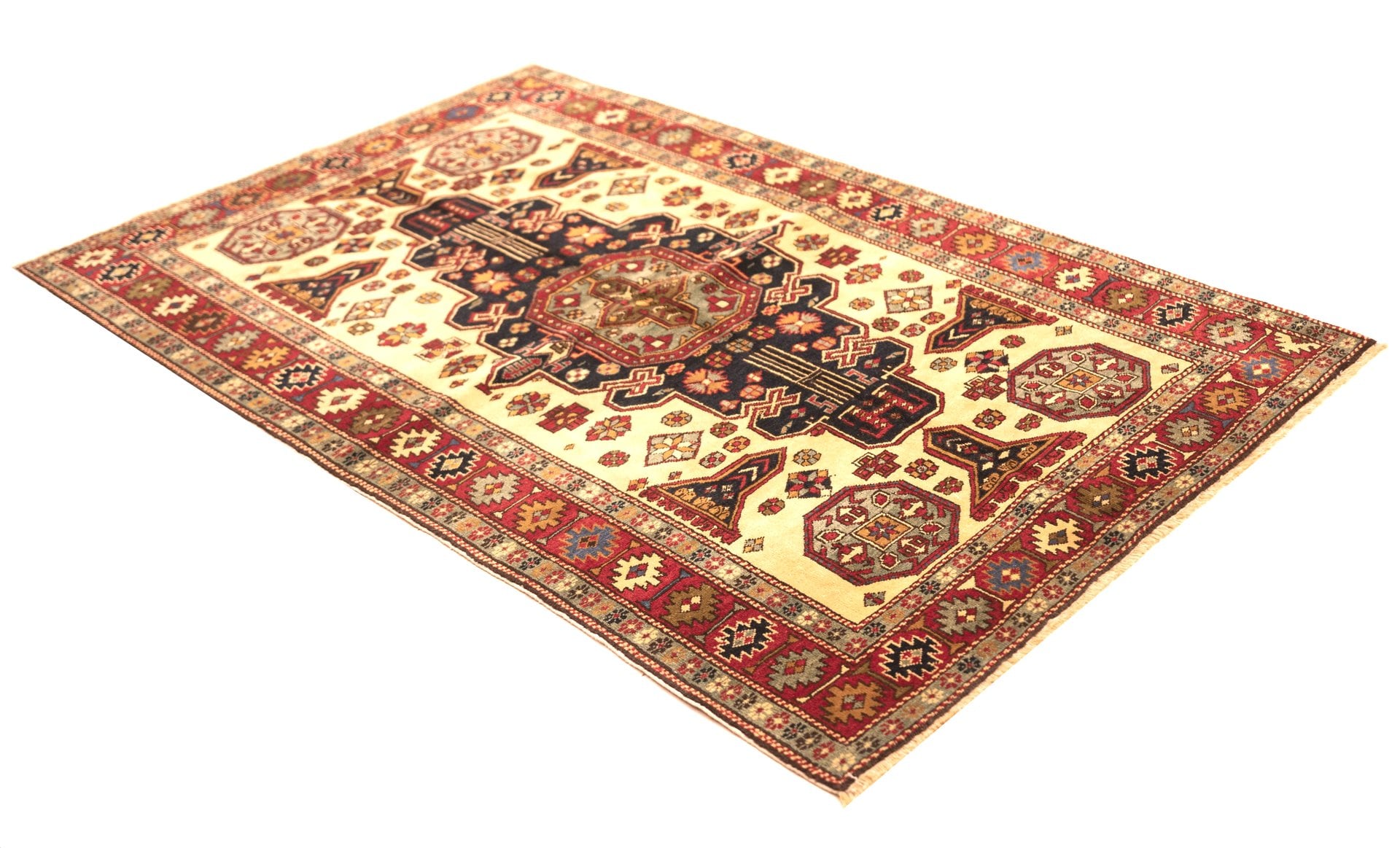 Egyptian Handmade Rug #47 - 184*122cm - Image 2
