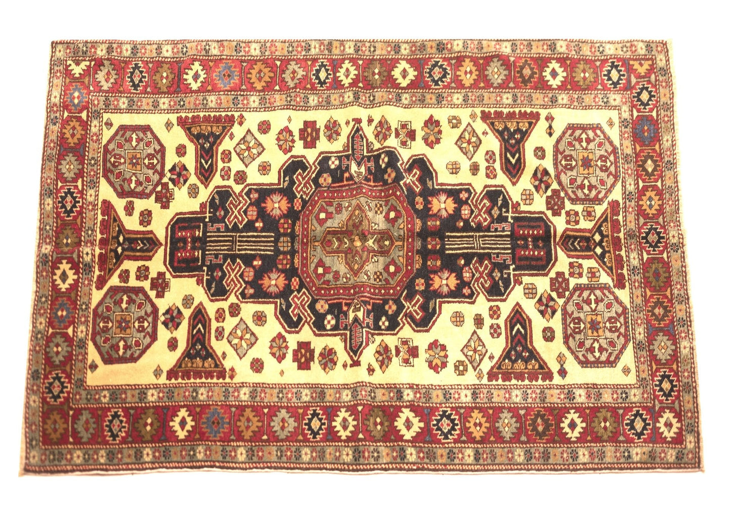 Egyptian Handmade Rug #47 - 184*122cm - Image 4