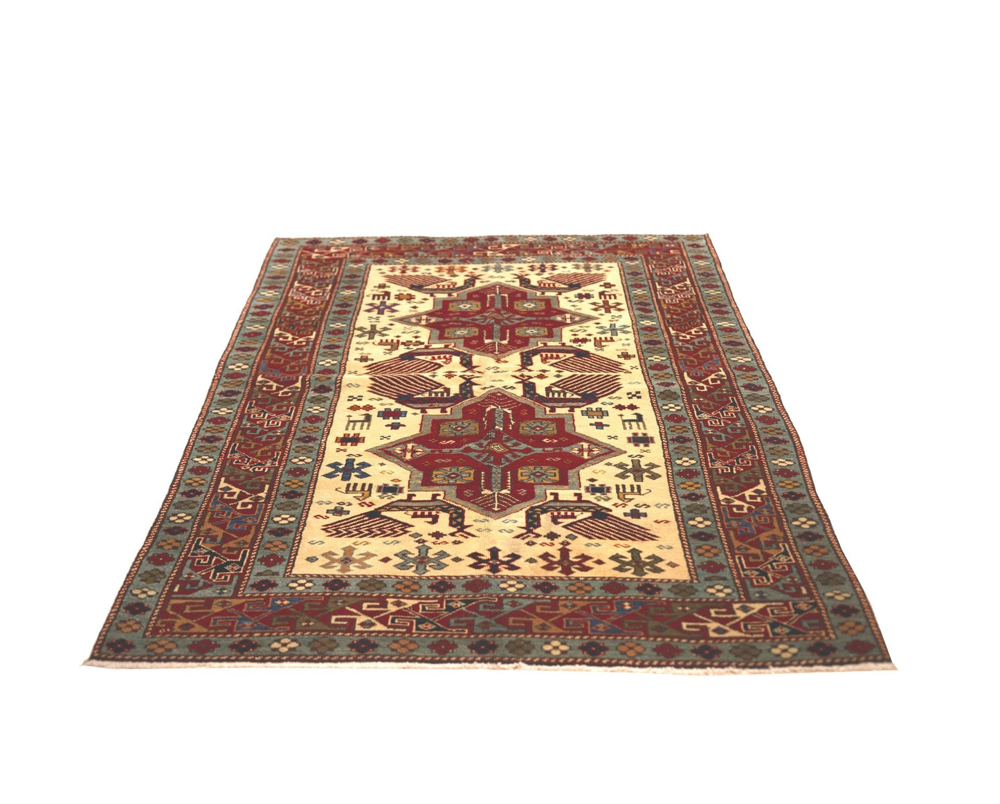 Egyptian Handmade Rug #53 - 129*170cm - Image 2