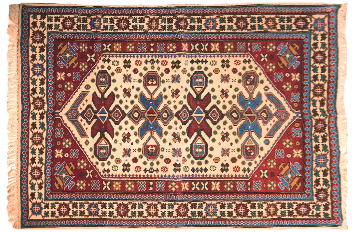 Egyptian Handmade Rug #57 - 213*152cm - Image 3