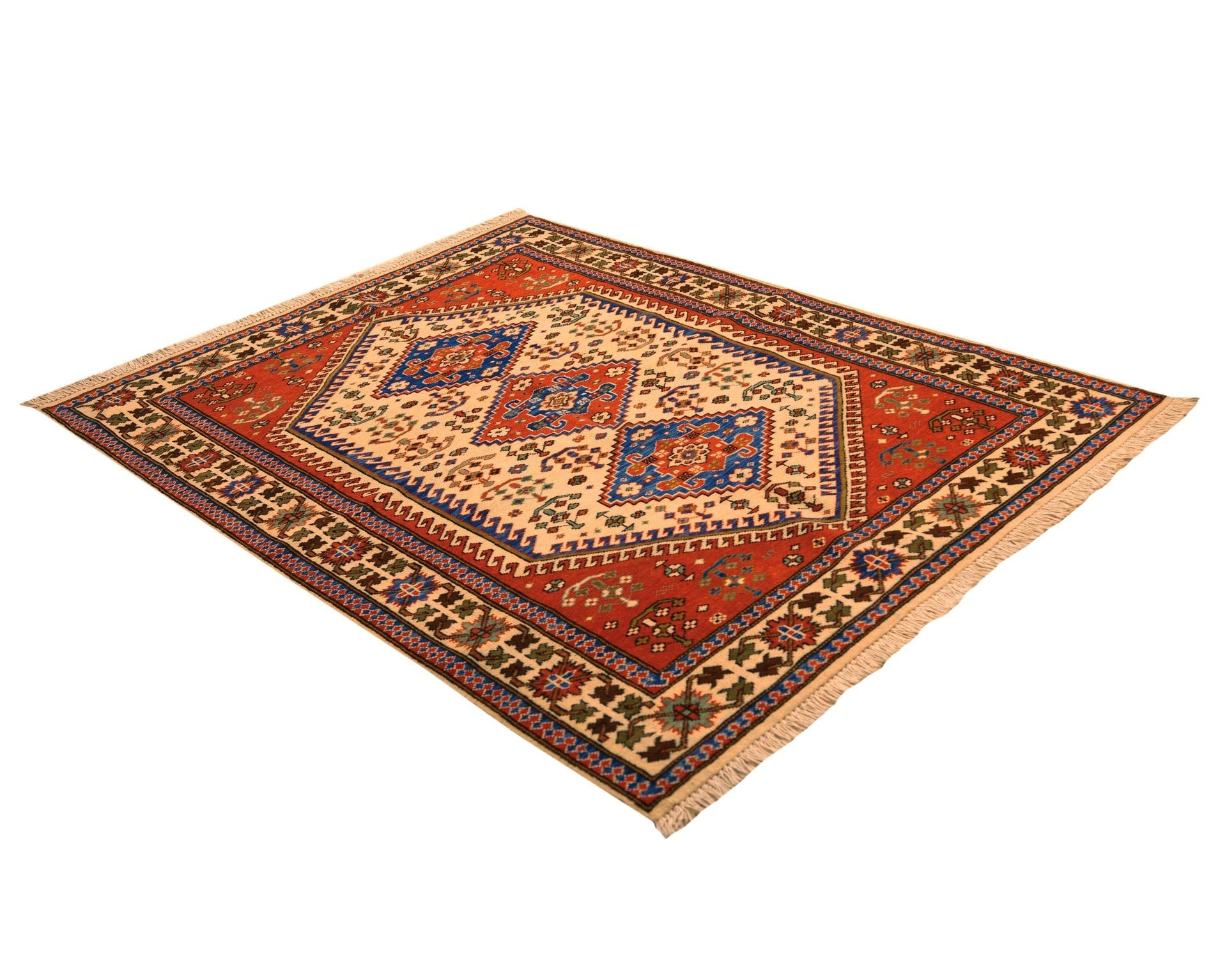 Egyptian Handmade Rug #58 - 195*154cm - Image 2