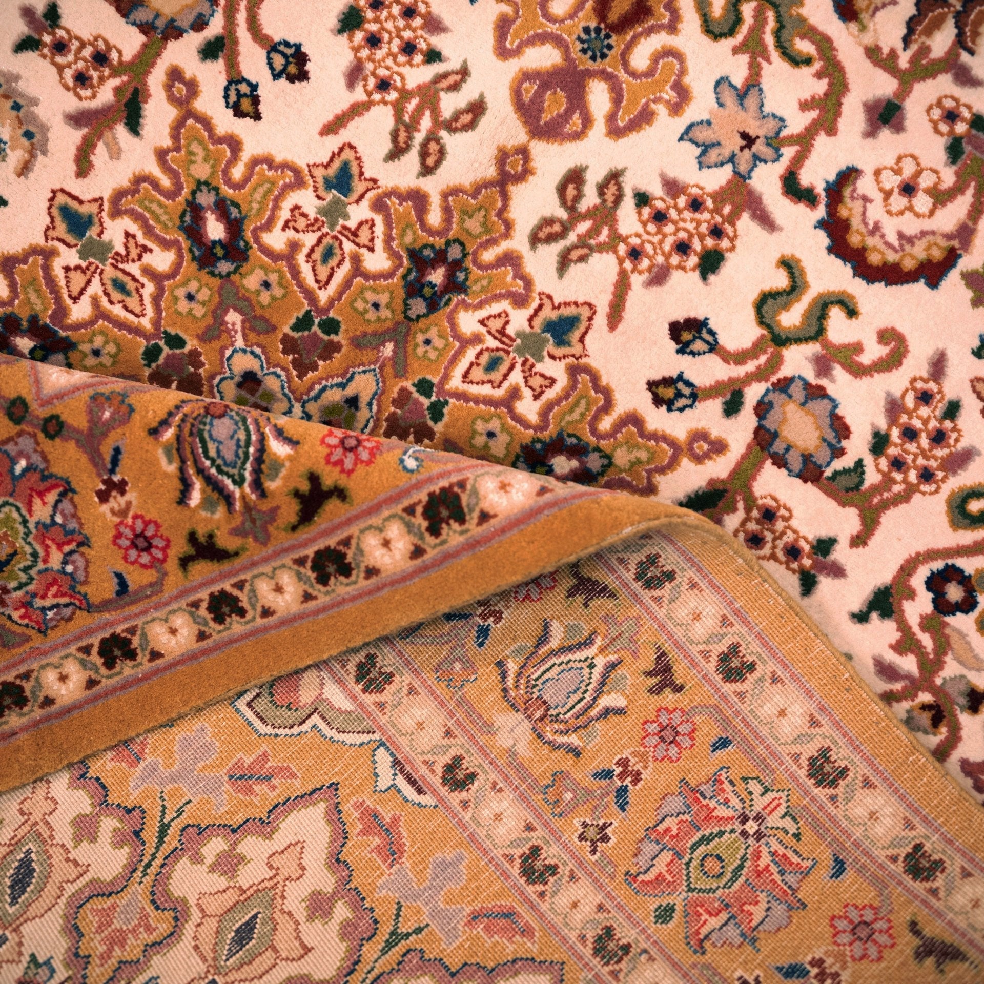 Egyptian Handmade Rug #61 - Image 9