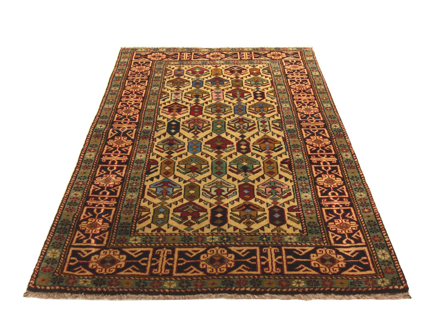 Egyptian Handmade Rug #77 - 135*96cm - Image 5