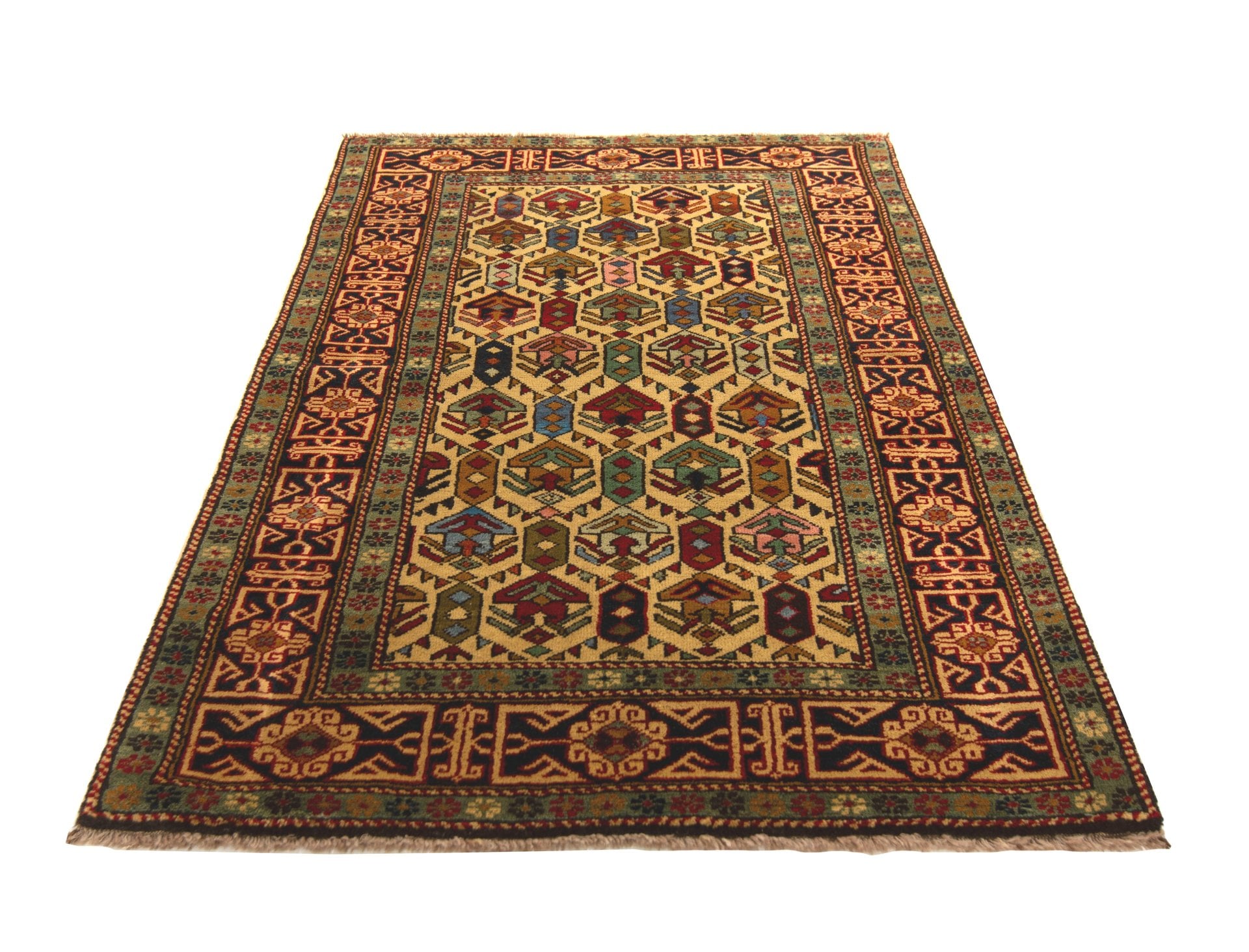 Egyptian Handmade Rug #77 - 135*96cm - Image 5