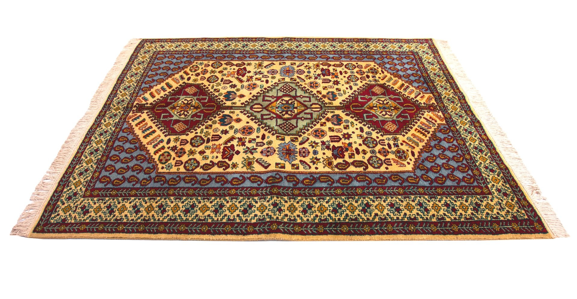Egyptian Handmade Rug #81 - 214*159cm - Image 2
